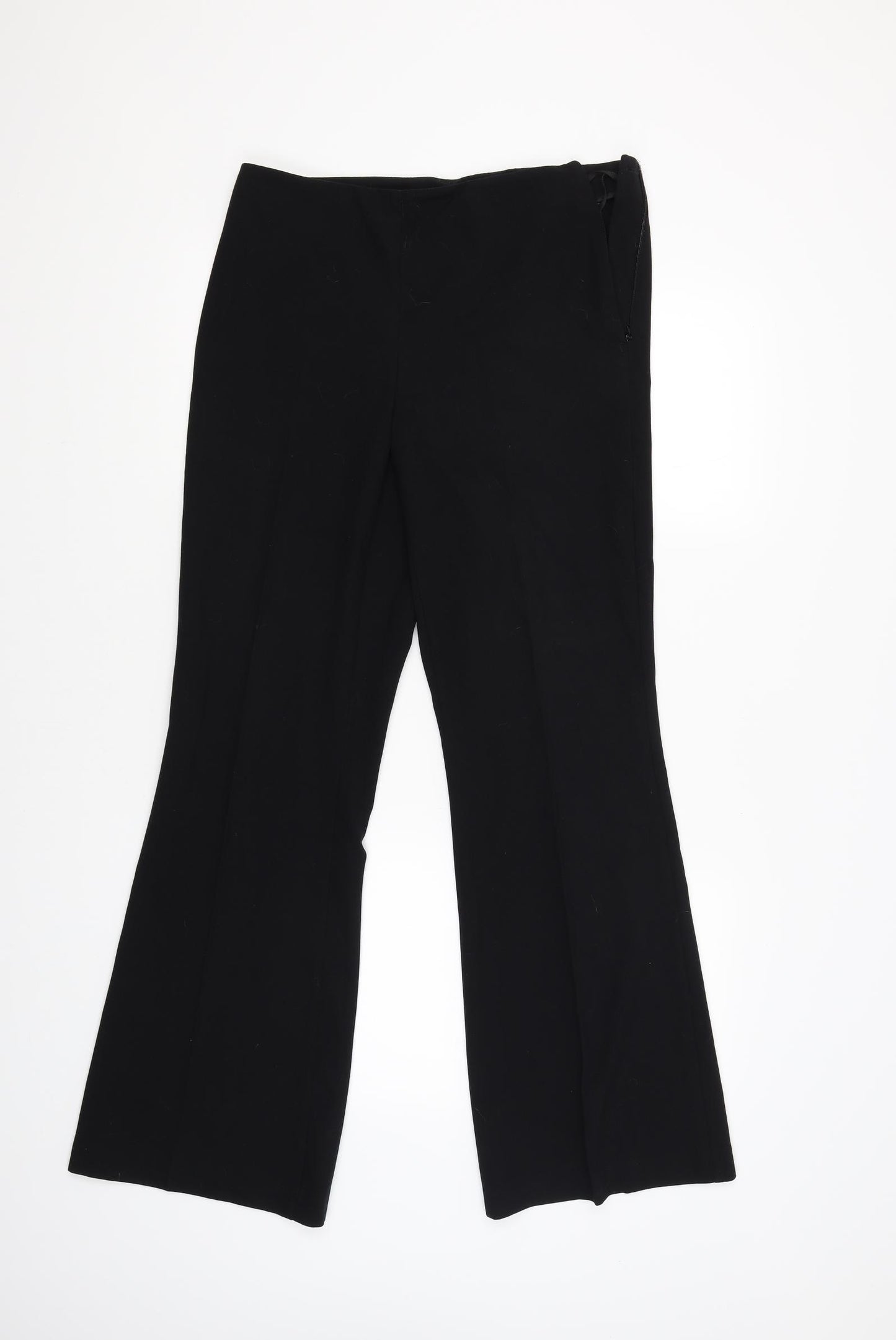 Marks and Spencer Womens Black   Trousers  Size 10 L30 in