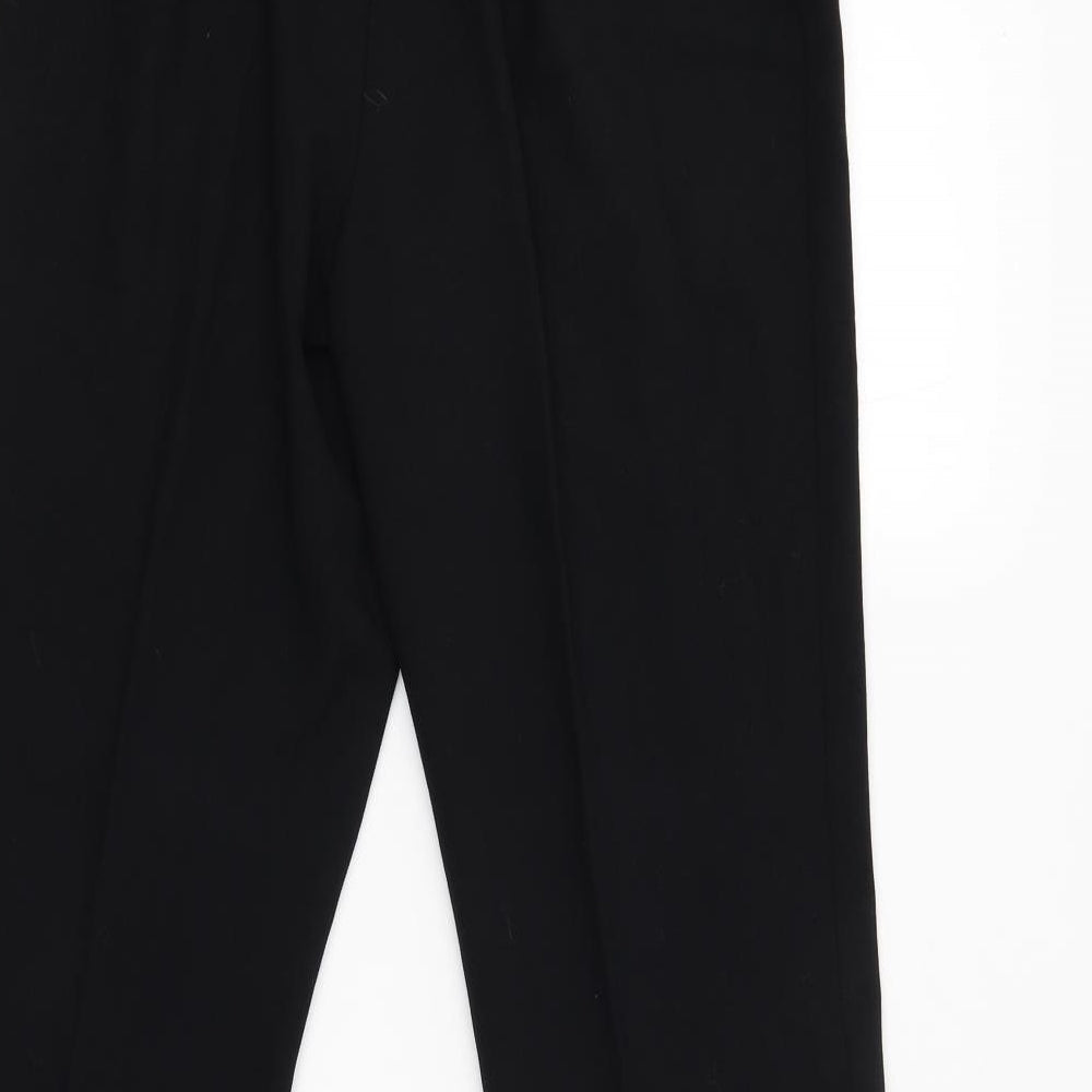 Marks and Spencer Womens Black   Trousers  Size 10 L30 in