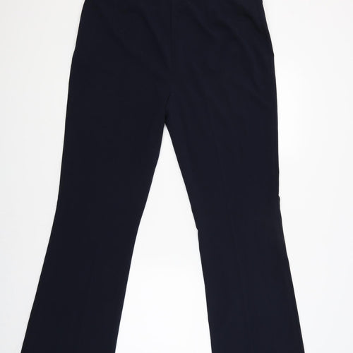 M&S Womens Blue   Jegging Trousers Size 16 L32 in