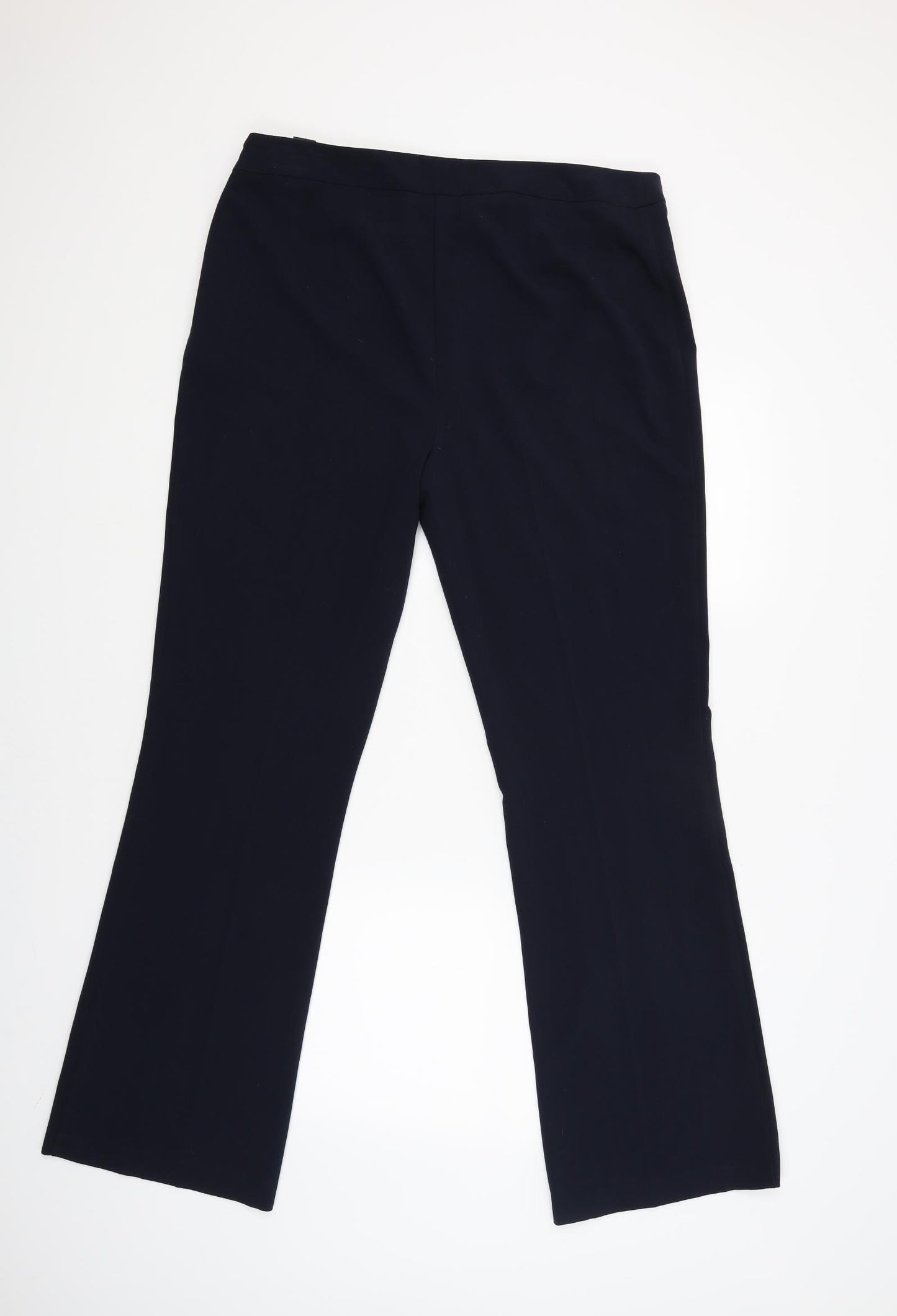 M&S Womens Blue   Jegging Trousers Size 16 L32 in
