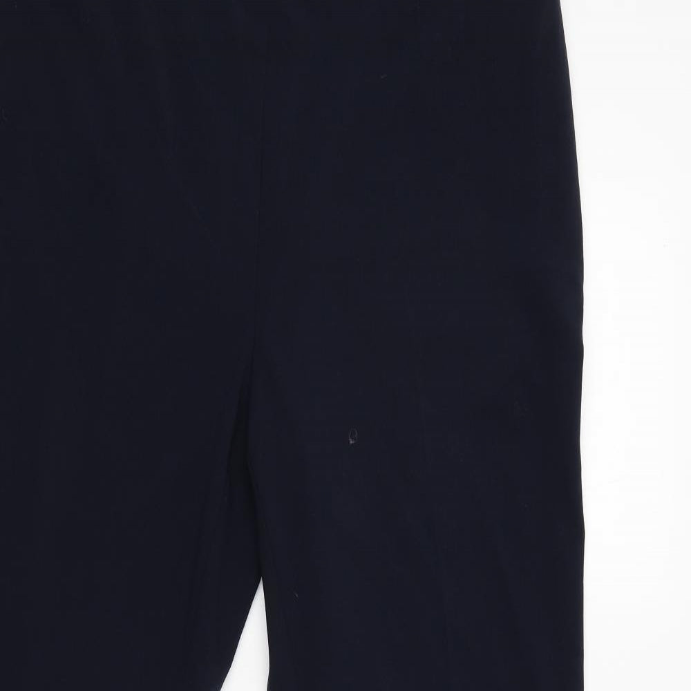 M&S Womens Blue   Jegging Trousers Size 16 L32 in