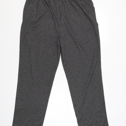 Papaya Womens Grey   Trousers  Size 16 L28 in