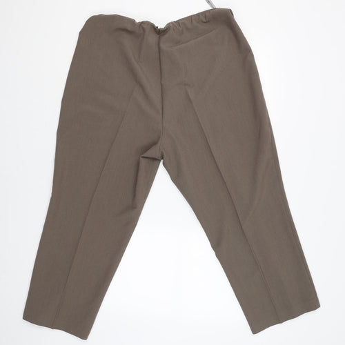 BM Womens Beige   Chino Trousers Size 20 L25 in