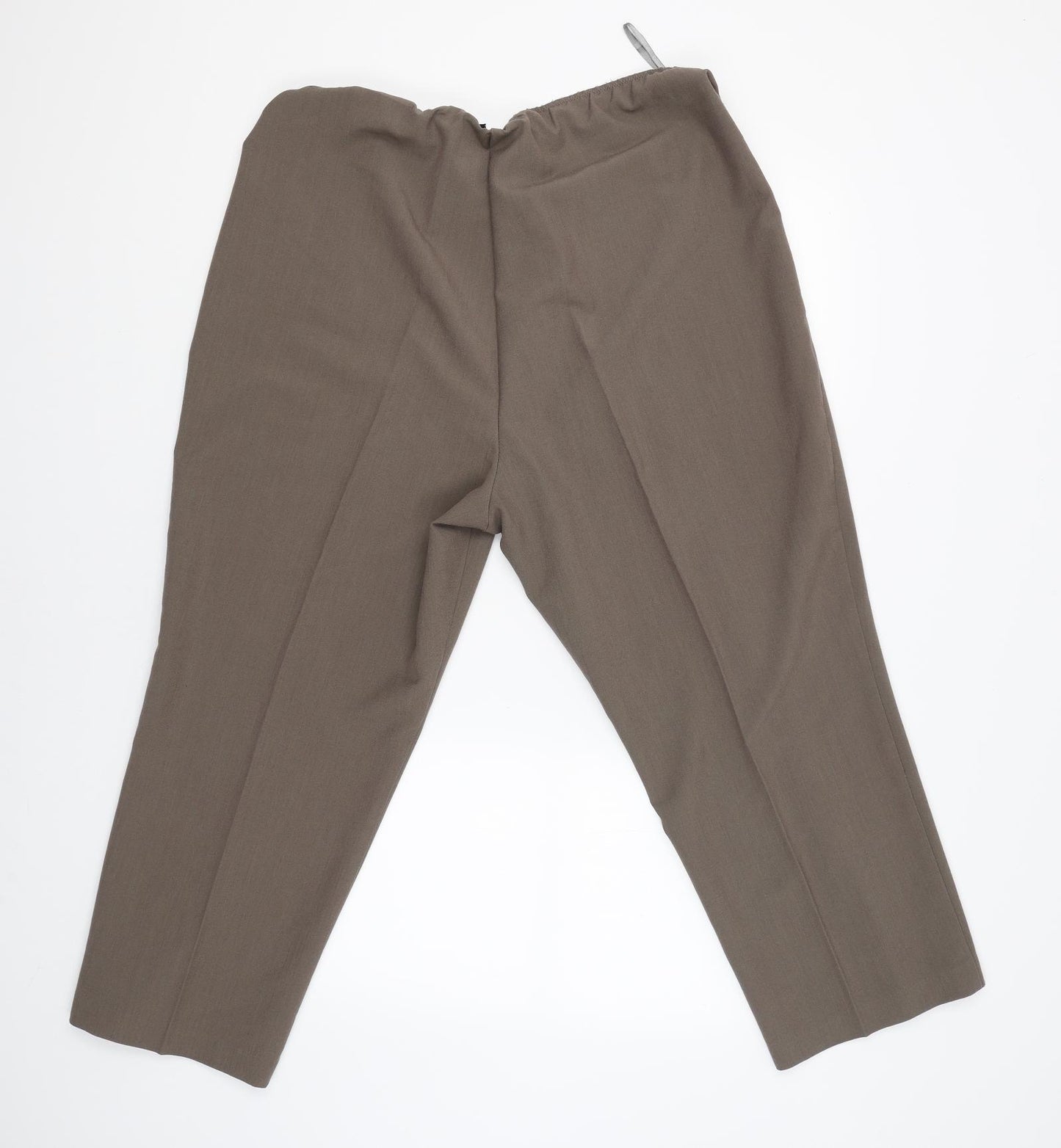 BM Womens Beige   Chino Trousers Size 20 L25 in