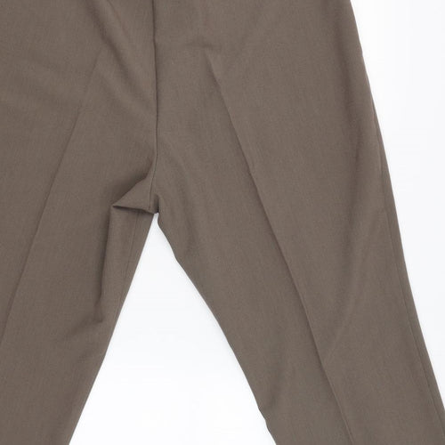 BM Womens Beige   Chino Trousers Size 20 L25 in