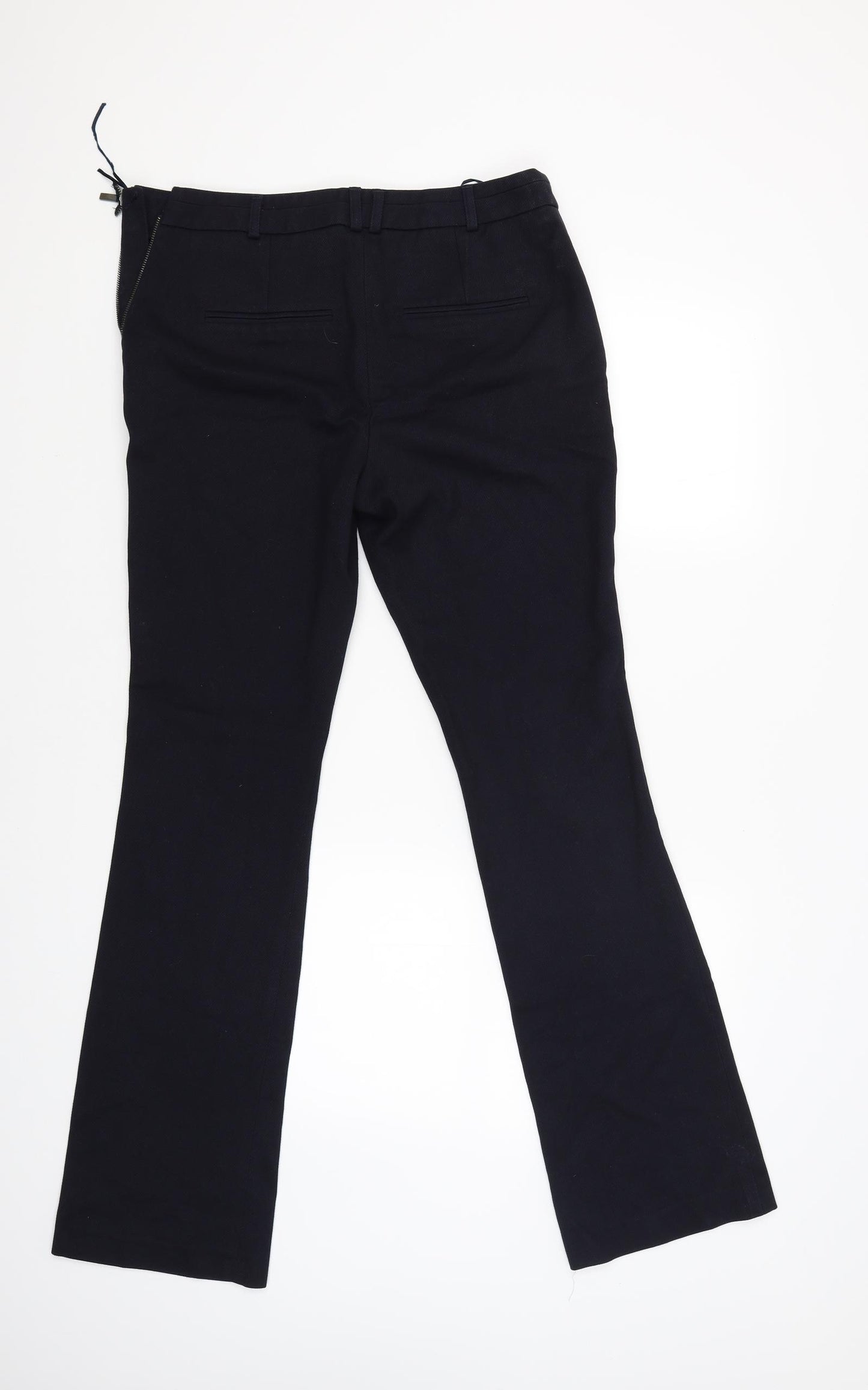 NEXT Womens Blue   Chino Trousers Size 10 L31 in