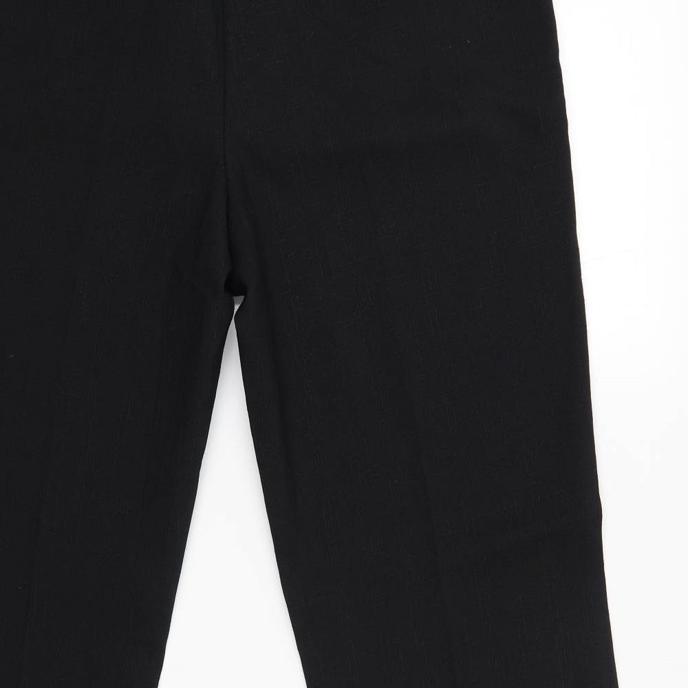 Marks and Spencer Womens Black   Trousers  Size 14 L28 in