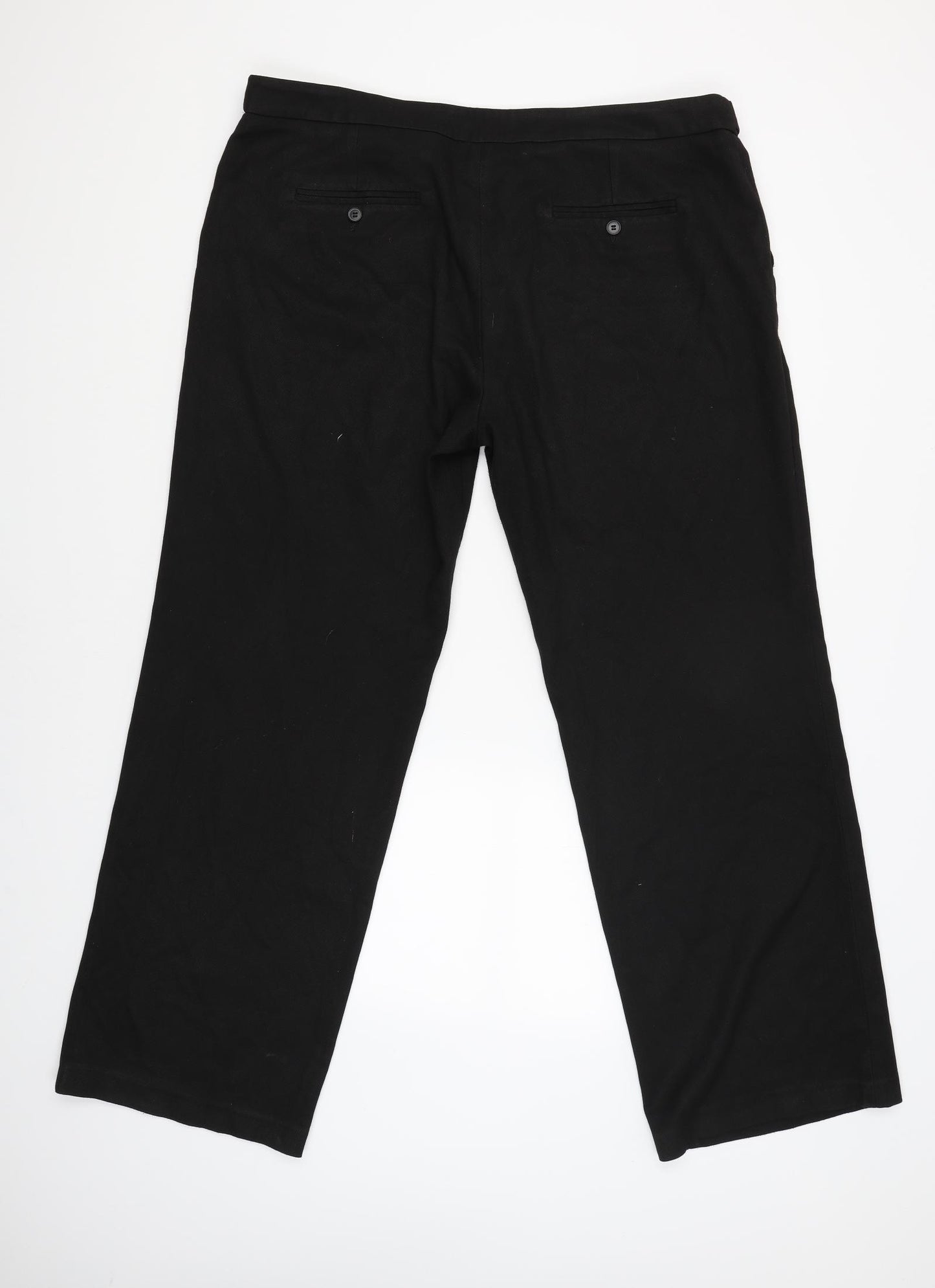 NEXT Womens Black   Trousers  Size 18 L32.5 in