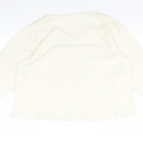 Express Gifts LTD Womens Ivory   Pullover Jumper Size 2XL