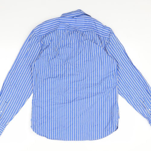 Blazer Womens Blue Striped  Pullover Jumper Size S