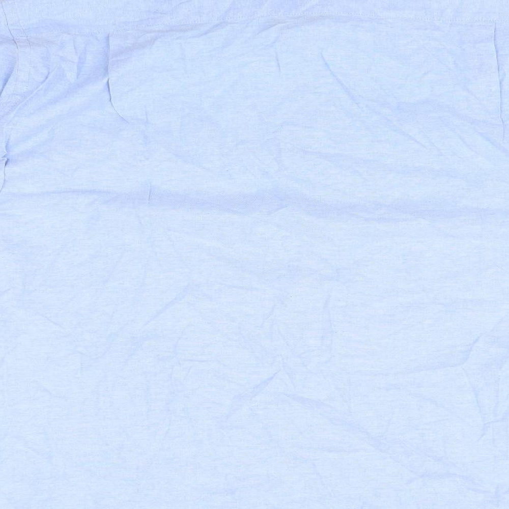 Taylor & Wright Mens Blue    Button-Up Size 17