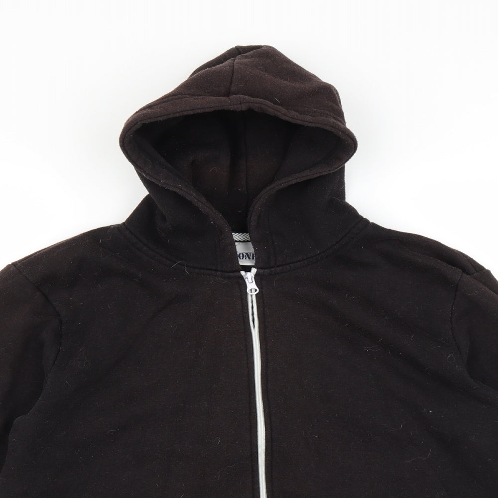 G8One Mens Black   Full Zip Hoodie Size M