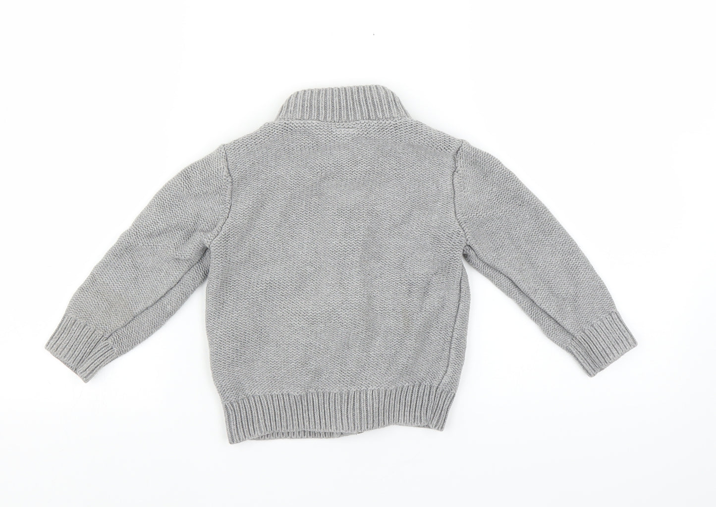 Gap Boys Grey   Full Zip Sweatshirt Size 3 Years