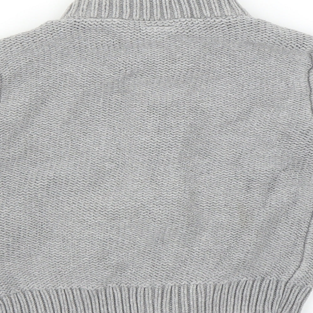 Gap Boys Grey   Full Zip Sweatshirt Size 3 Years
