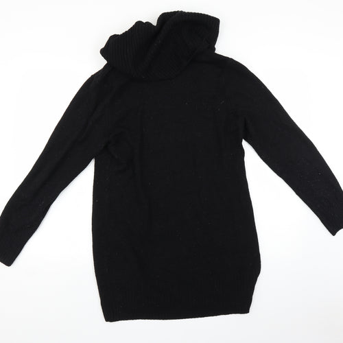 H&M Womens Black   Jumper Dress  Size L