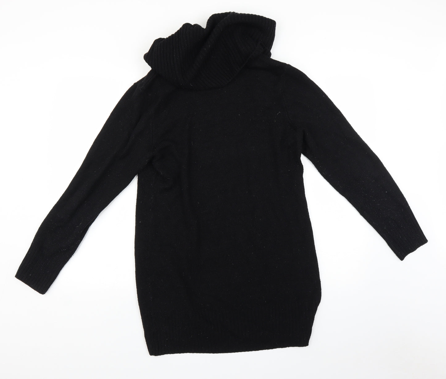 H&M Womens Black   Jumper Dress  Size L