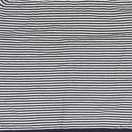 Per Una Womens Blue Striped  Pullover Jumper Size 14