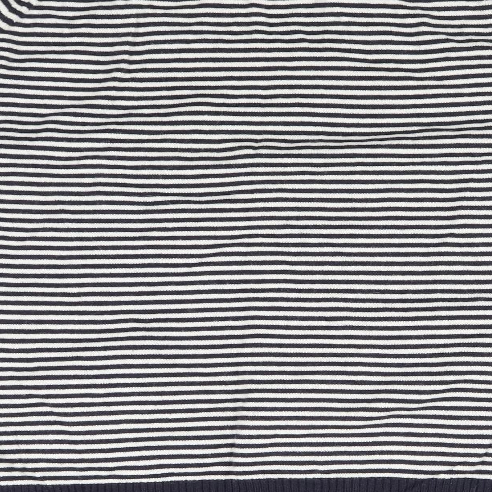 Per Una Womens Blue Striped  Pullover Jumper Size 14