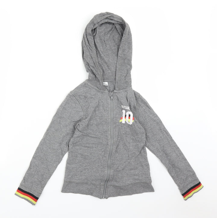 LIDL Boys Grey   Full Zip Hoodie Size 7-8 Years  - Deutschland