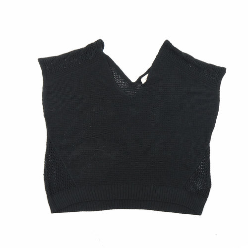 M&S Womens Black   Pullover Jumper Size 18