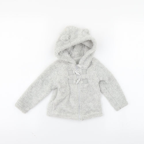 TU  Grey   Full Zip Jumper Size 6-9 Months