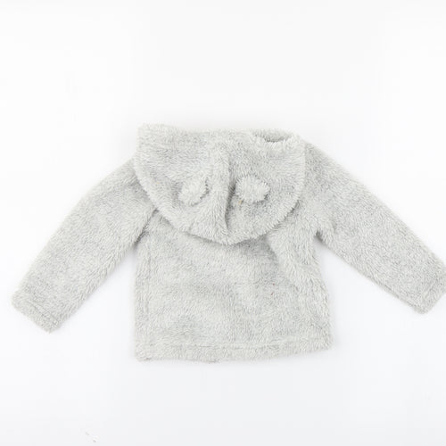 TU  Grey   Full Zip Jumper Size 6-9 Months