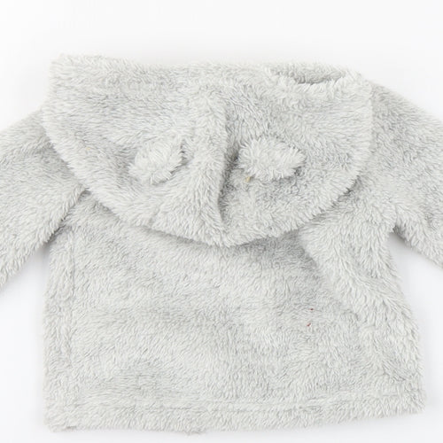 TU  Grey   Full Zip Jumper Size 6-9 Months