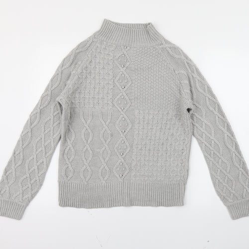 Dorothy Perkins Womens Grey   Pullover Jumper Size M