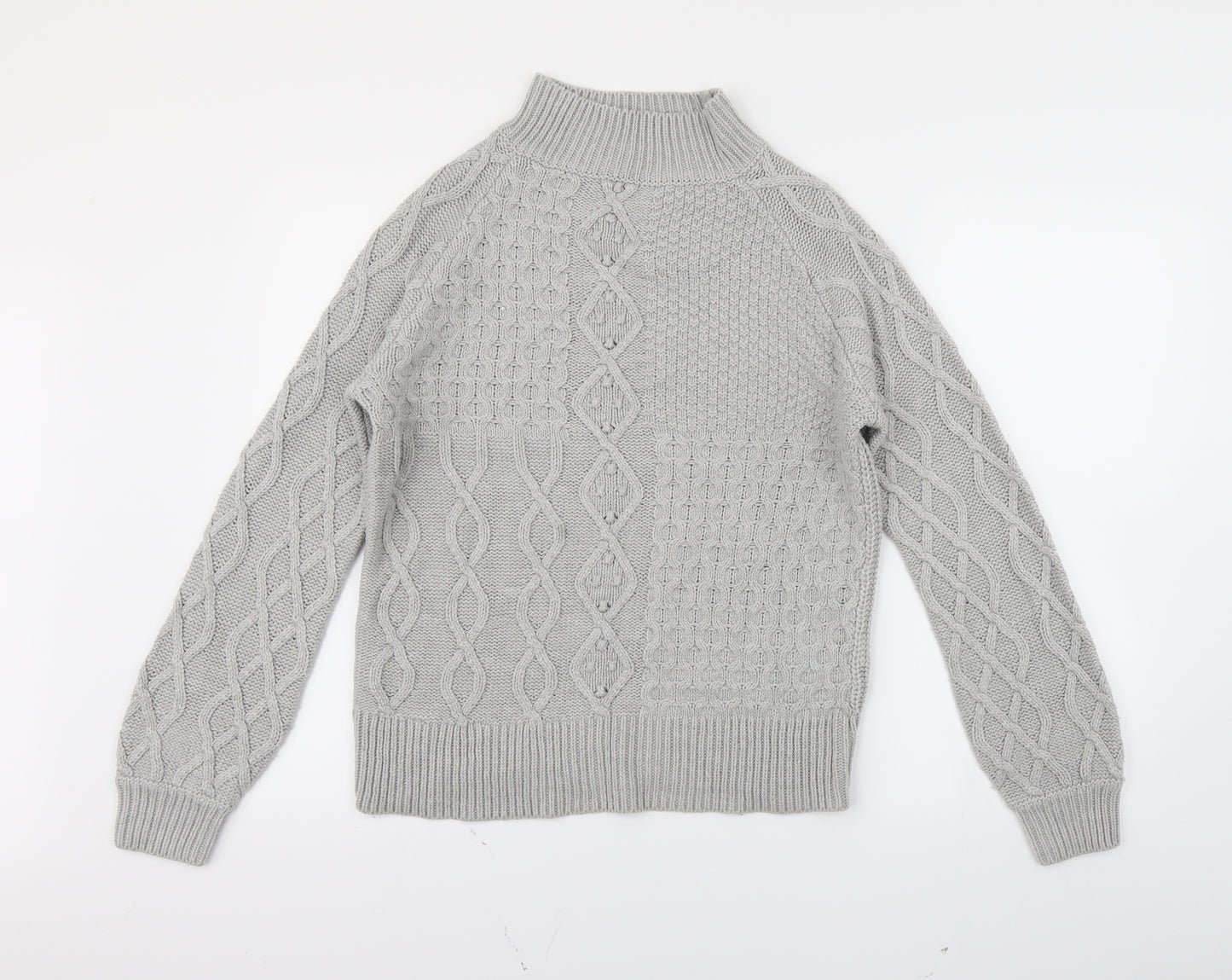 Dorothy Perkins Womens Grey   Pullover Jumper Size M