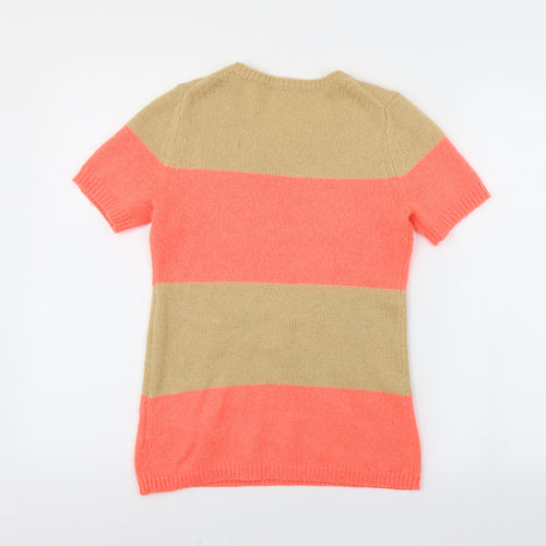 Gap Womens Beige Striped  Pullover Jumper Size XS