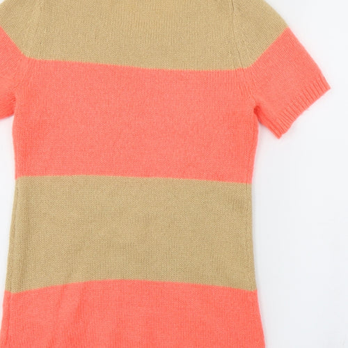 Gap Womens Beige Striped  Pullover Jumper Size XS