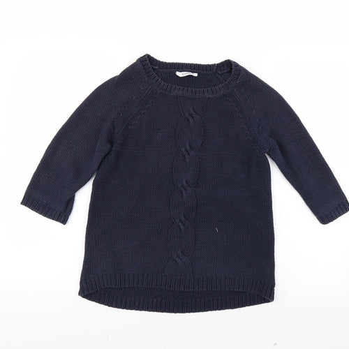 BHS Womens Blue   Pullover Jumper Size 12