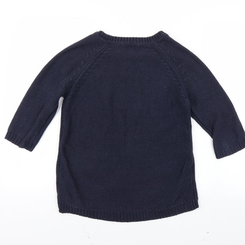 BHS Womens Blue   Pullover Jumper Size 12