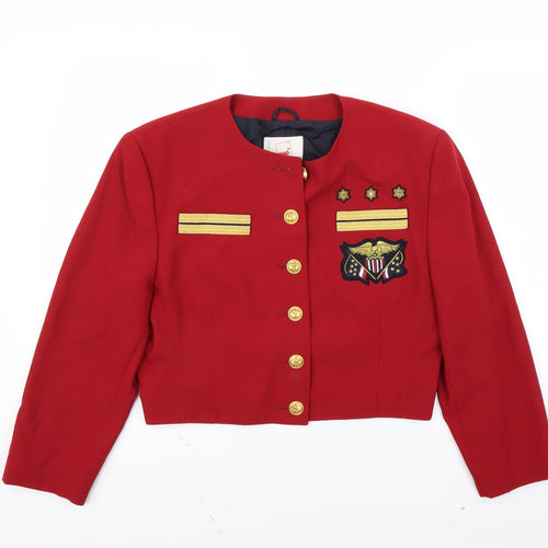 Mondi Womens Red   Jacket  Size 12