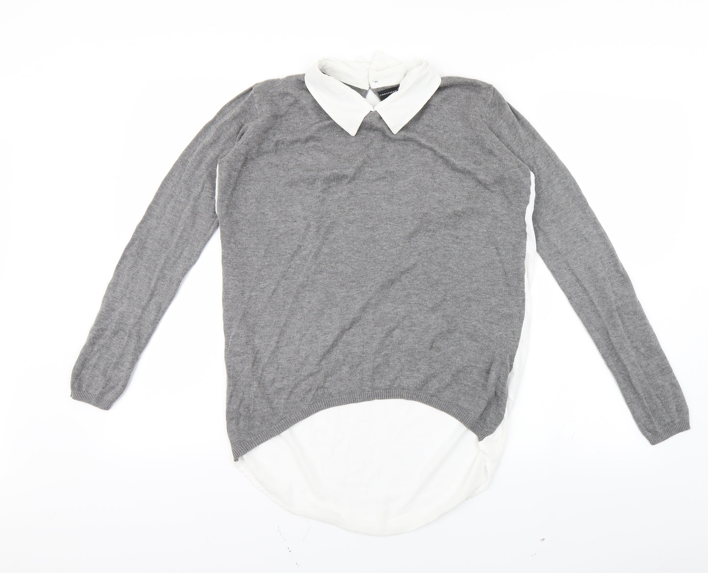 Atmosphere Womens Grey   Pullover Jumper Size 6
