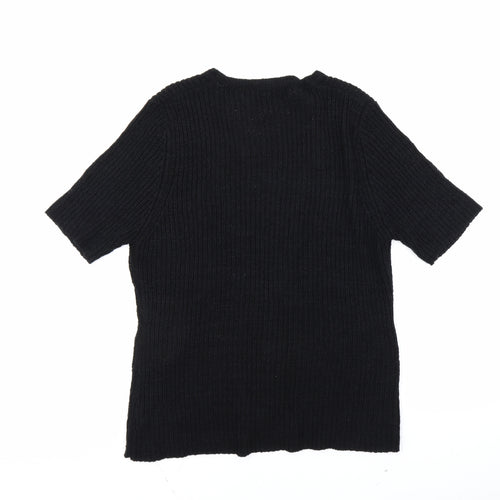 stephen Womens Black   Pullover Jumper Size L