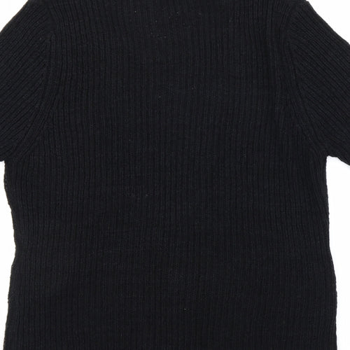 stephen Womens Black   Pullover Jumper Size L