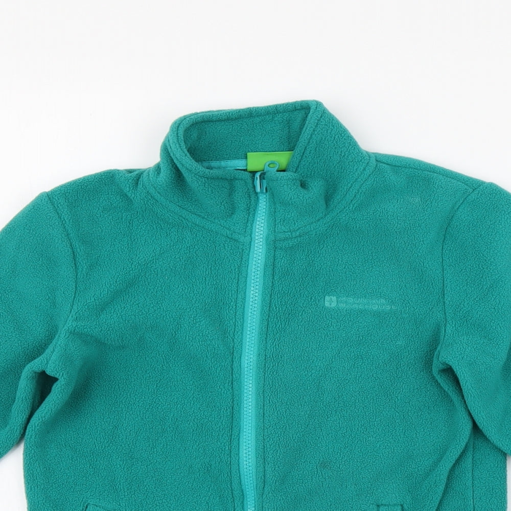 Mountain Warehouse Boys Green   Full Zip Jumper Size 7-8 Years