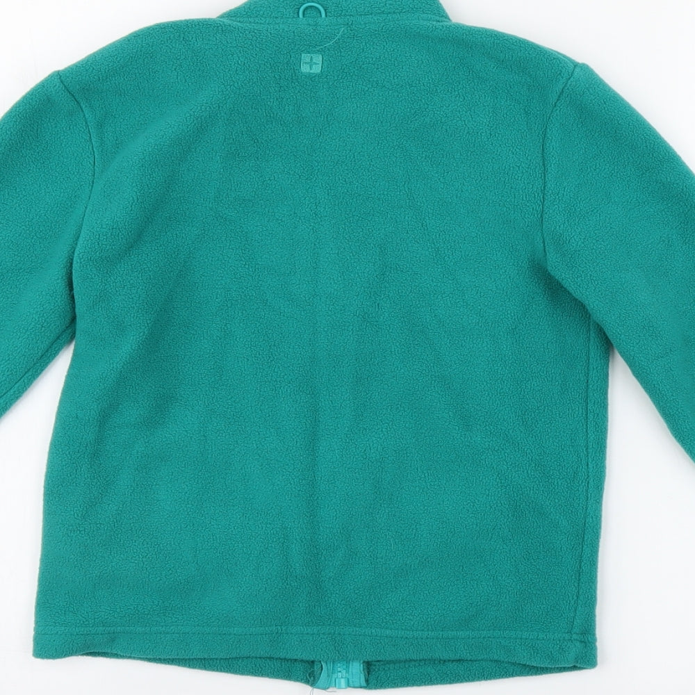 Mountain Warehouse Boys Green   Full Zip Jumper Size 7-8 Years