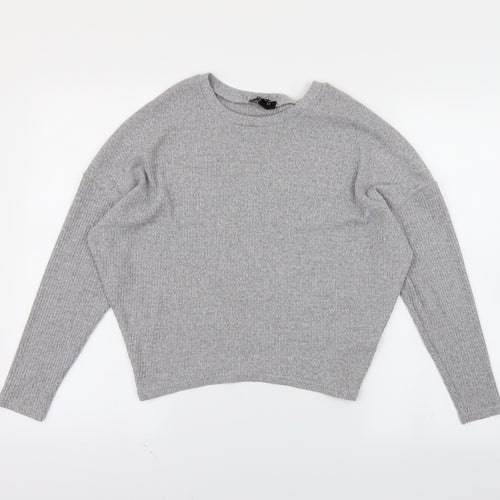 newlook Girls Grey   Tunic T-Shirt Size 12-13 Years