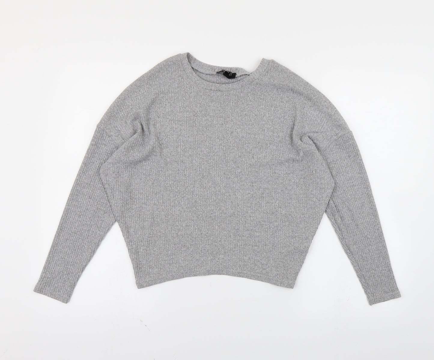 newlook Girls Grey   Tunic T-Shirt Size 12-13 Years
