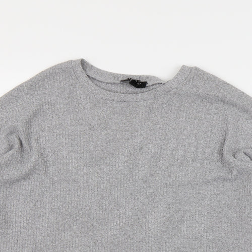 newlook Girls Grey   Tunic T-Shirt Size 12-13 Years