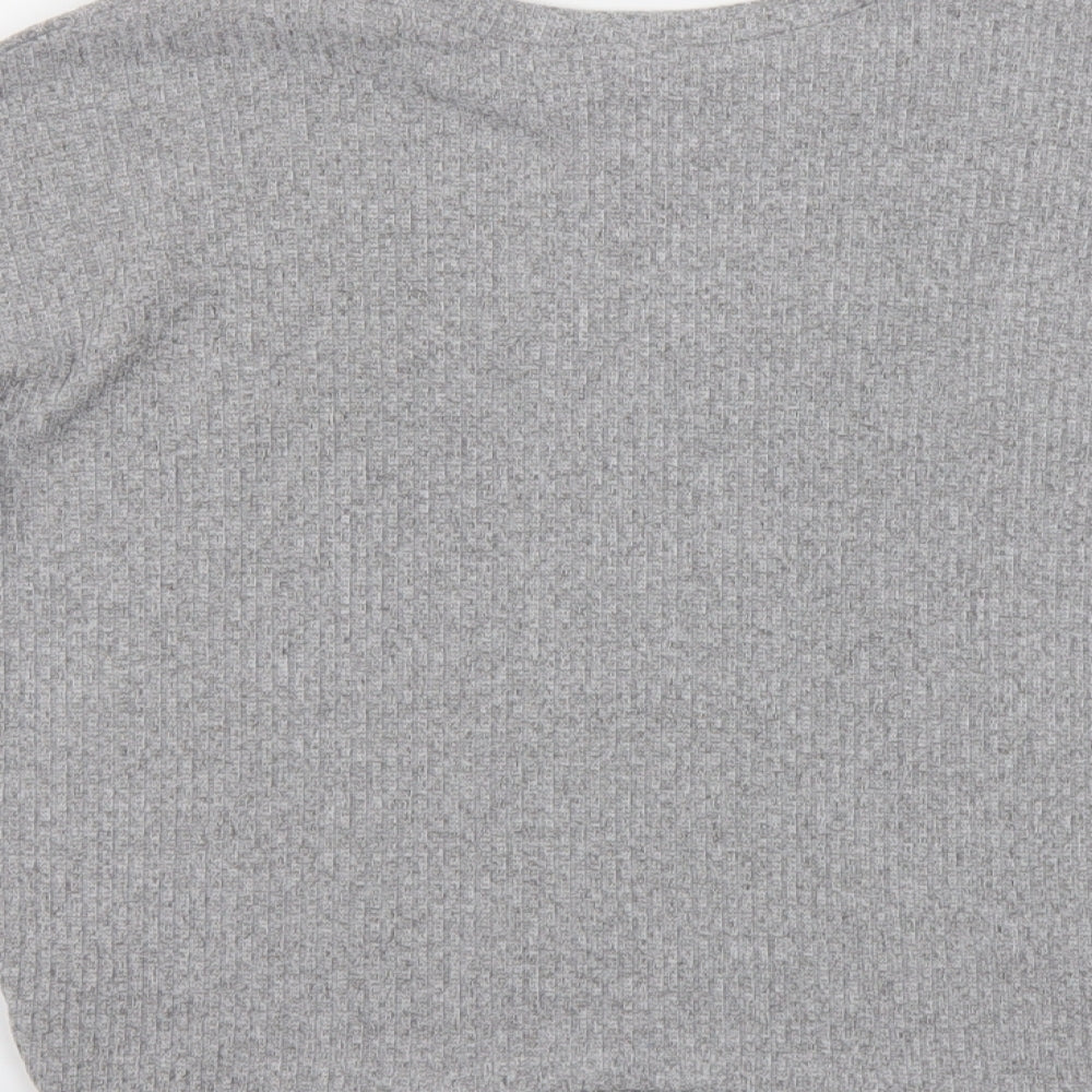 newlook Girls Grey   Tunic T-Shirt Size 12-13 Years