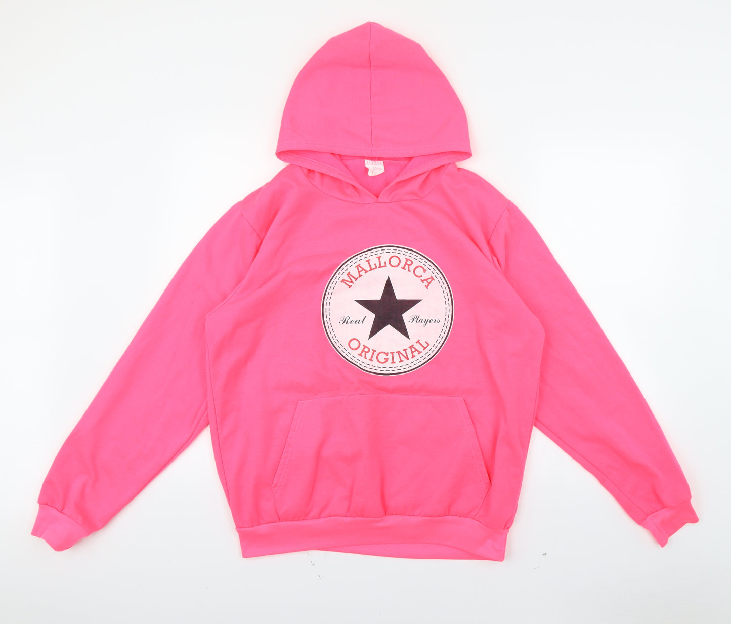 Preworn Womens Pink   Pullover Hoodie Size L