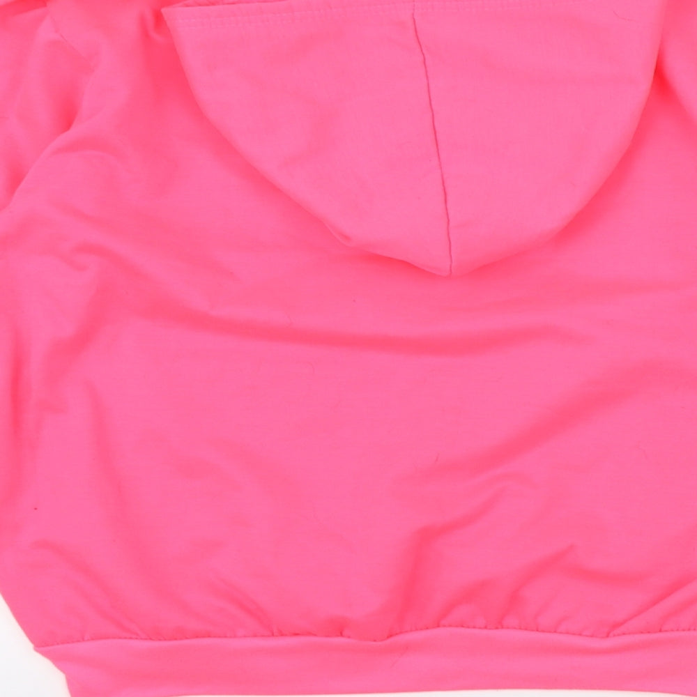 Preworn Womens Pink   Pullover Hoodie Size L