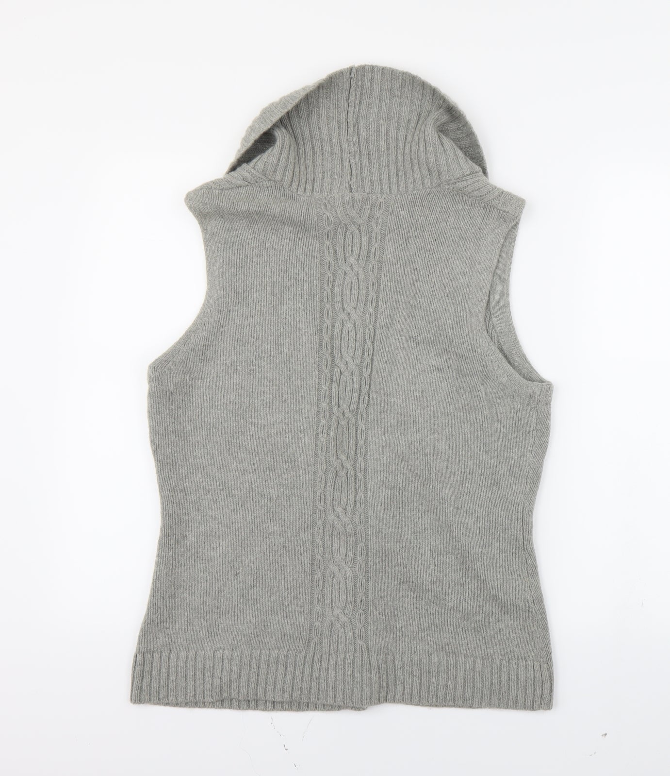 m&s Womens Grey   Cardigan Jumper Size 16