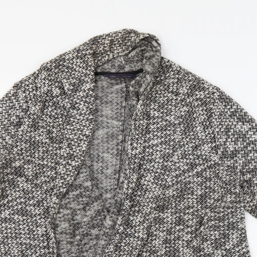 M&S Womens Grey   Wrap Jumper Size 16