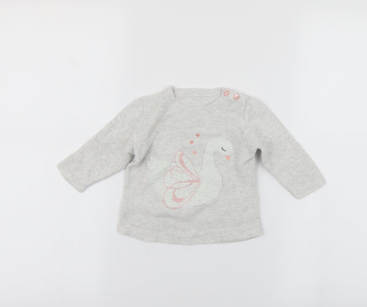 Front view of George Grey jumper, size 3-6, Months
