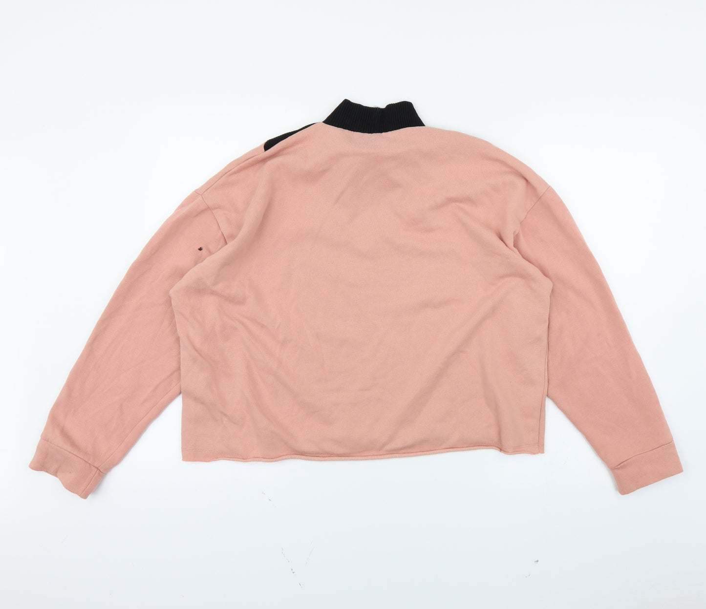 Zara Womens Pink   Pullover Sweatshirt Size M