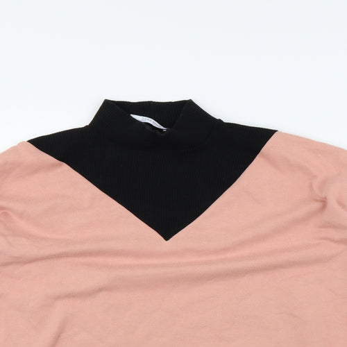 Zara Womens Pink   Pullover Sweatshirt Size M